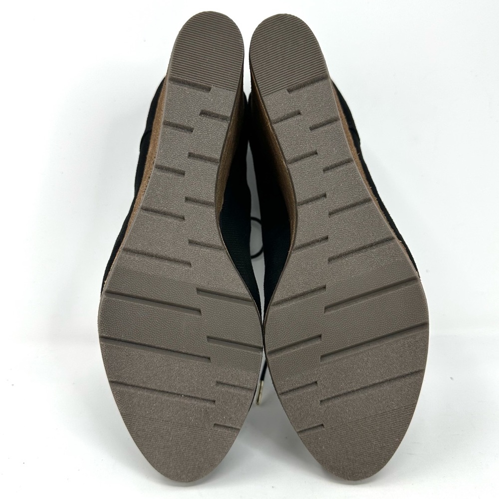 Dr. Scholl's Where To Women’s Black Corduroy Wedge Booties - Picture 5 of 10